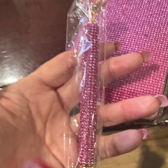 Pink Rhinestone Notebook and Pen Set - Picture 4 of 4